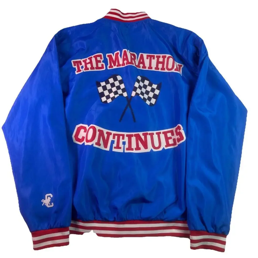 RARE Nipsey Hussle LA Crenshaw THE MARATHON CONTINUES Men’s Jacket Size XL
